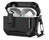 Etui na słuchawki Tech-Protect Carbonox Do Apple Airpods Pro 3 Black